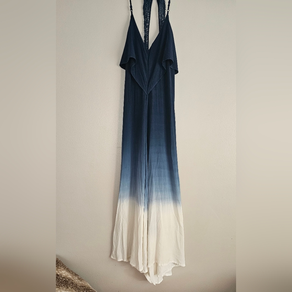 VENUS Blue Ombre Maxi Dress